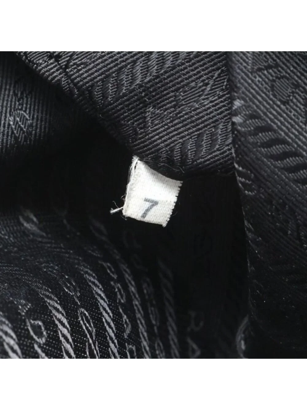 ★SOLD★ Prada Tessuto Nylon Triangle Logo Leather Shoulder Bag Crossbody - Picture 10 of 10